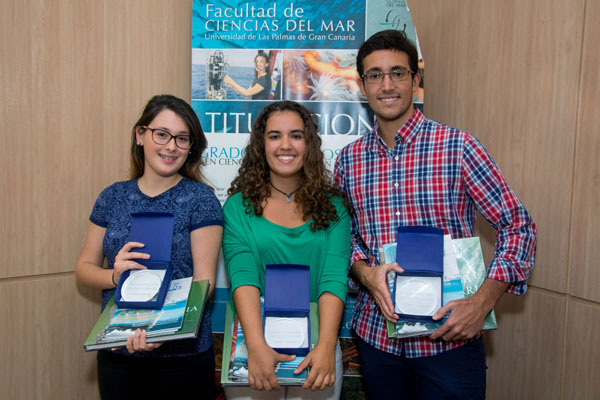 Los estudiantes premiados