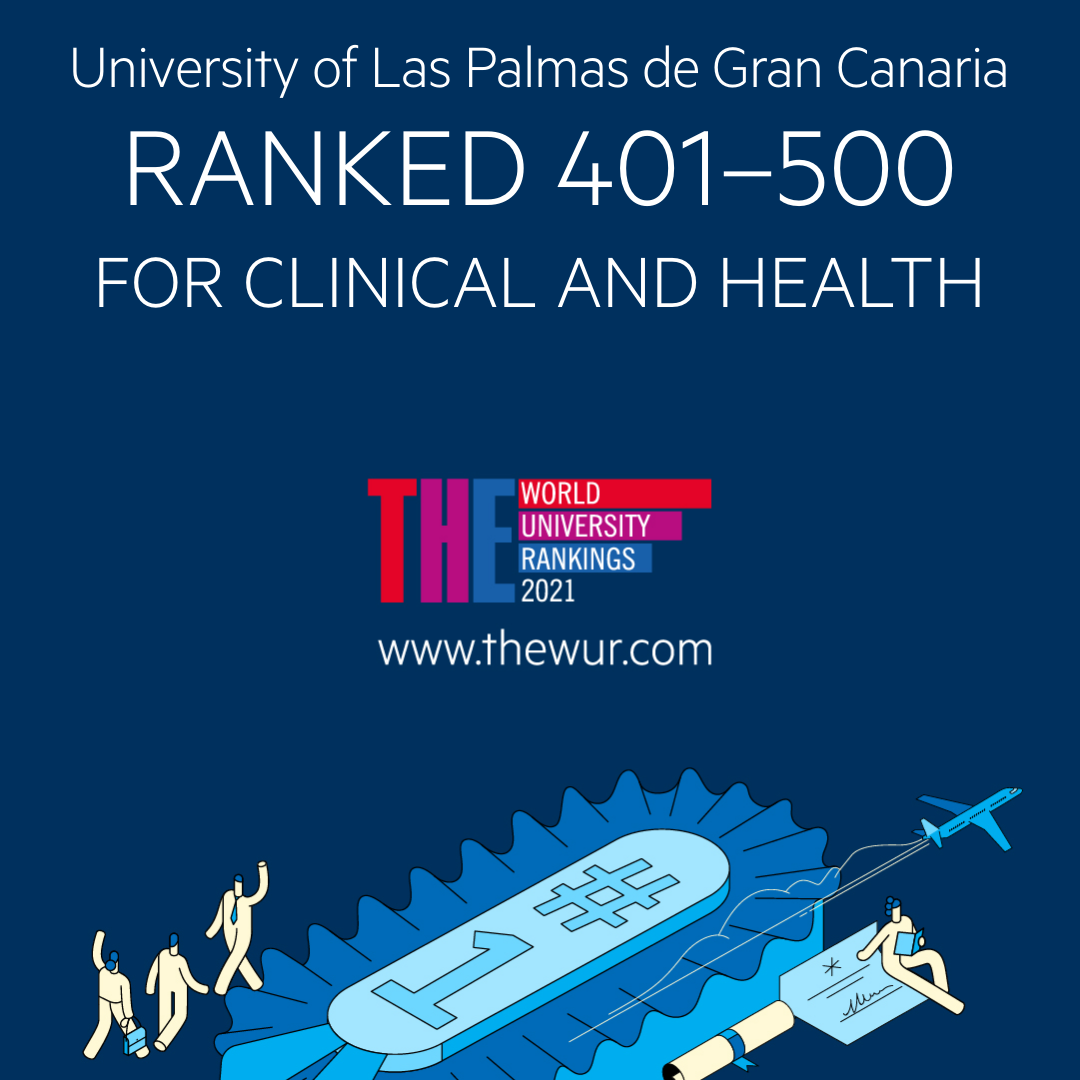 La Ulpgc Destacada En 7 áreas En La Edición 2021 Del Ranking Internacional The Por áreas De 8867