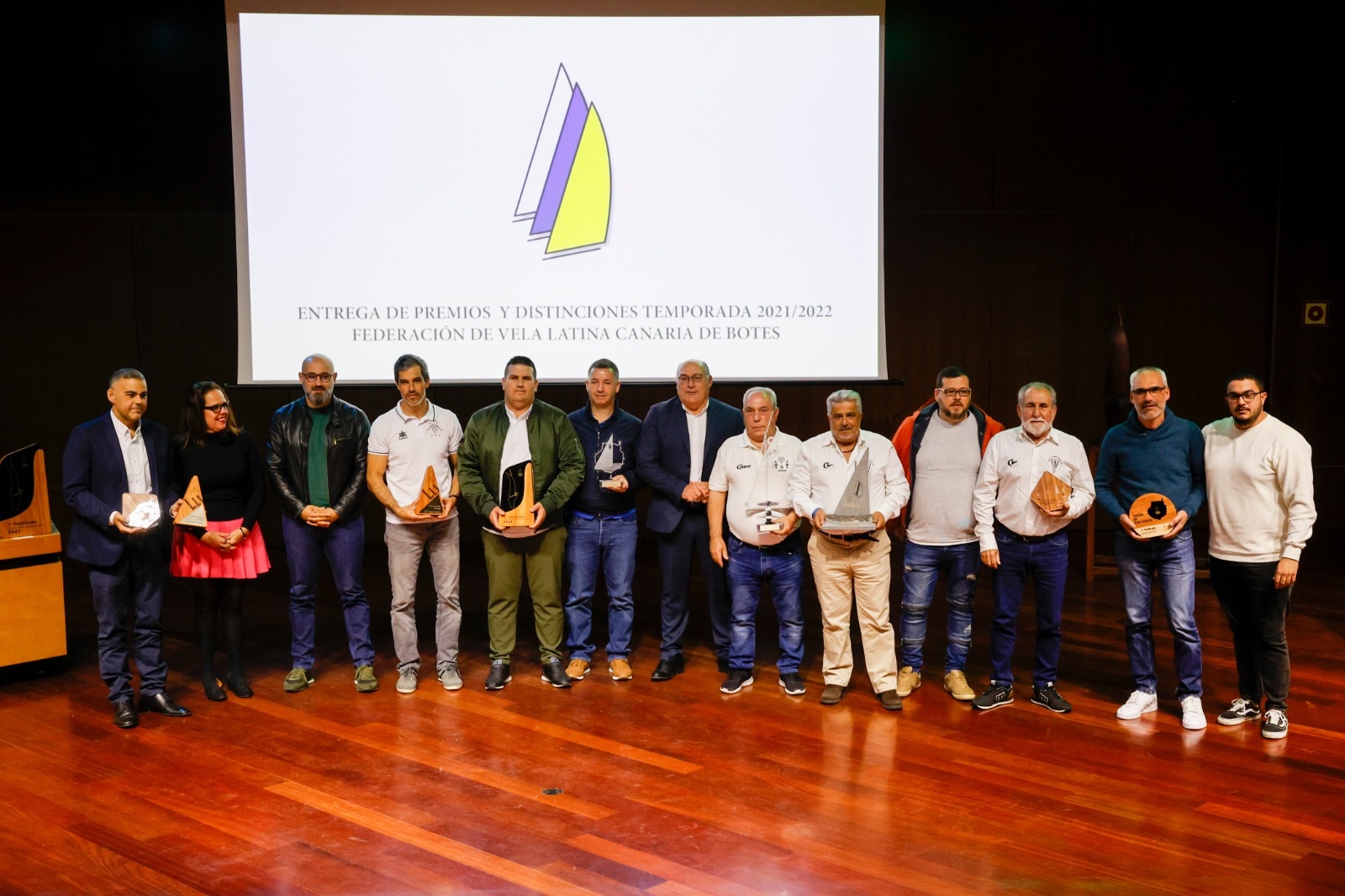 La Vela Latina Canaria celebra su gala de entrega de trofeos y