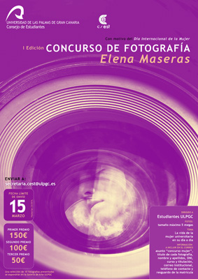 Cartel del concurso de fotografía