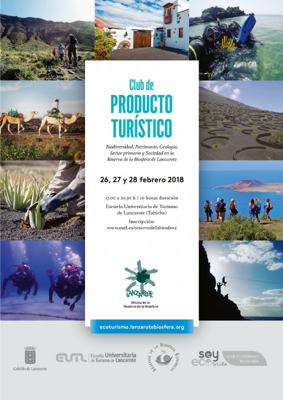 La Escuela de Turismo de Lanzarote acoge un curso de formación dirigido a  las empresas que quieran adherirse al Club de Producto Turístico Reserva de  la Biosfera de Lanzarote | ULPGC -